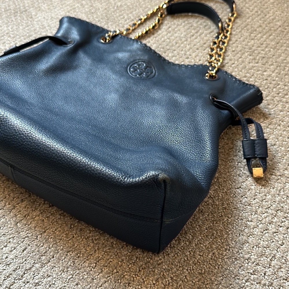 Tory Burch Marion Slouchy Hudson Blue